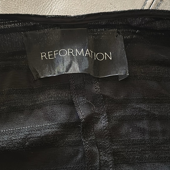 Reformation the Monsoon Jet Black Jumpsuit🖤🖤🖤 - Picture 4 of 12